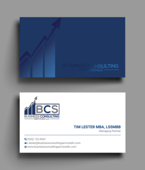 Business Card Design by DesignShout for Business Consulting Services LLC | Design: #23822049