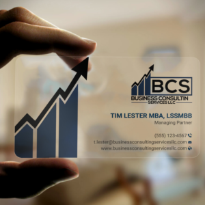Business Card Design by DesignShout for Business Consulting Services LLC | Design: #23822088