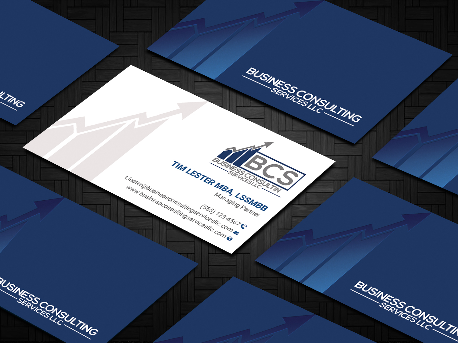 Business Card Design by DesignShout for Business Consulting Services LLC | Design #23822132