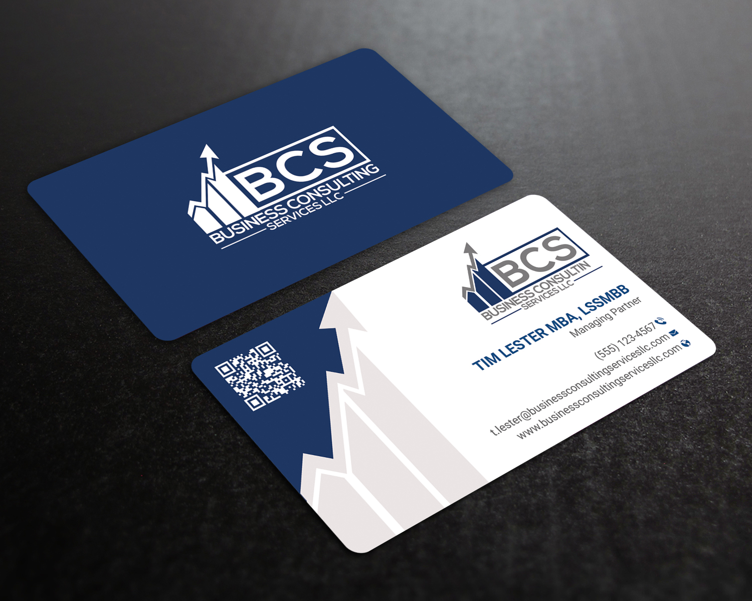 Business Card Design by DesignShout for Business Consulting Services LLC | Design #23829584