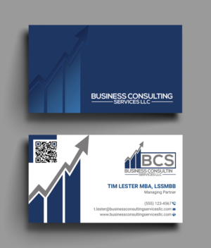 Business Card Design by DesignShout for Business Consulting Services LLC | Design: #23829951