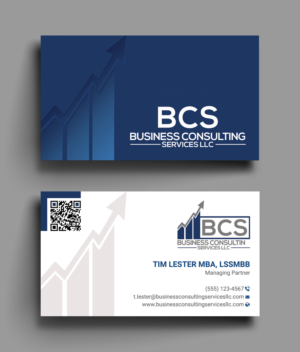 Business Card Design by DesignShout for Business Consulting Services LLC | Design: #23829970