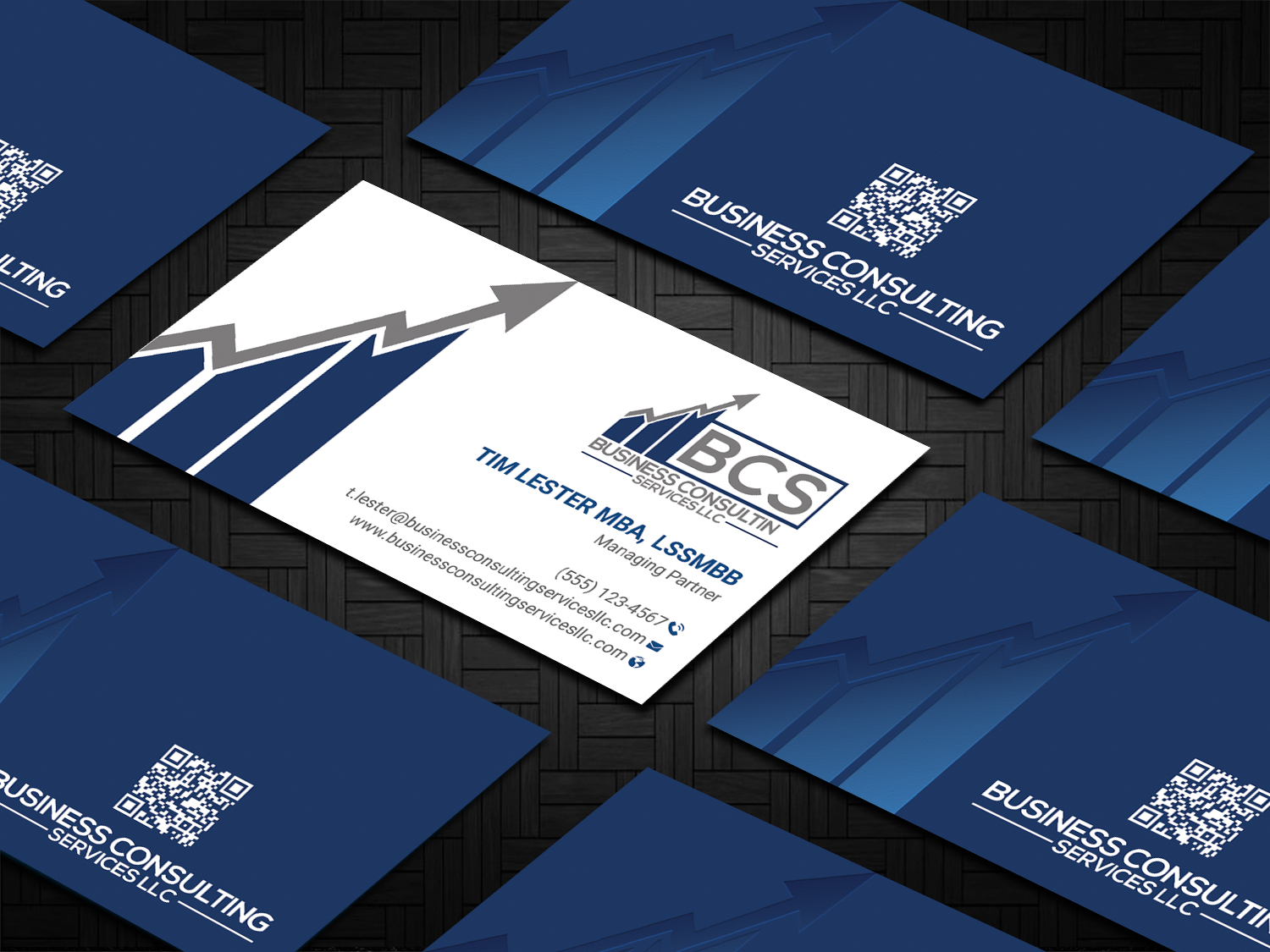 Business Card Design by DesignShout for Business Consulting Services LLC | Design #23830045