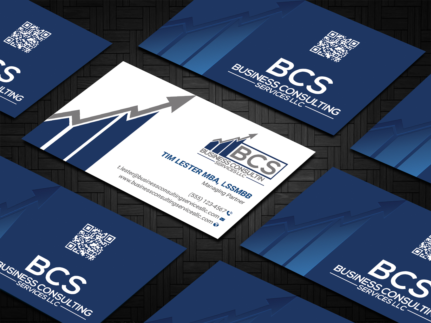 Business Card Design by DesignShout for Business Consulting Services LLC | Design #23830046