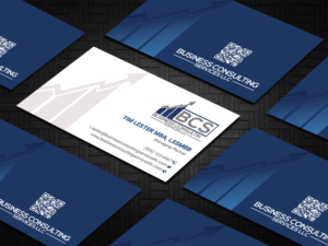 Business Card Design by DesignShout for Business Consulting Services LLC | Design: #23830047