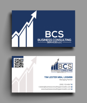 Business Card Design by DesignShout for Business Consulting Services LLC | Design: #23830273
