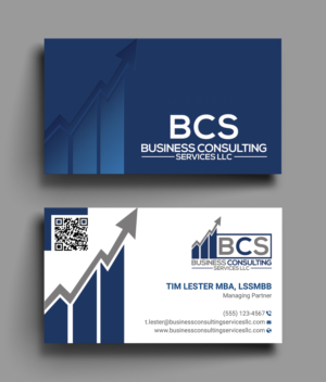 Business Card Design by DesignShout for Business Consulting Services LLC | Design: #23830319