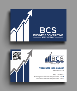 Business Card Project for 'Manufacturing and Healthcare Business Improvement company. | Diseño de Tarjeta de Presentación por DesignShout