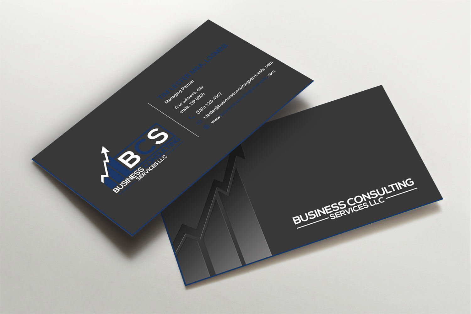 Visitenkarten-Design von Imagine design000 für Business Consulting Services LLC | Design #23806326