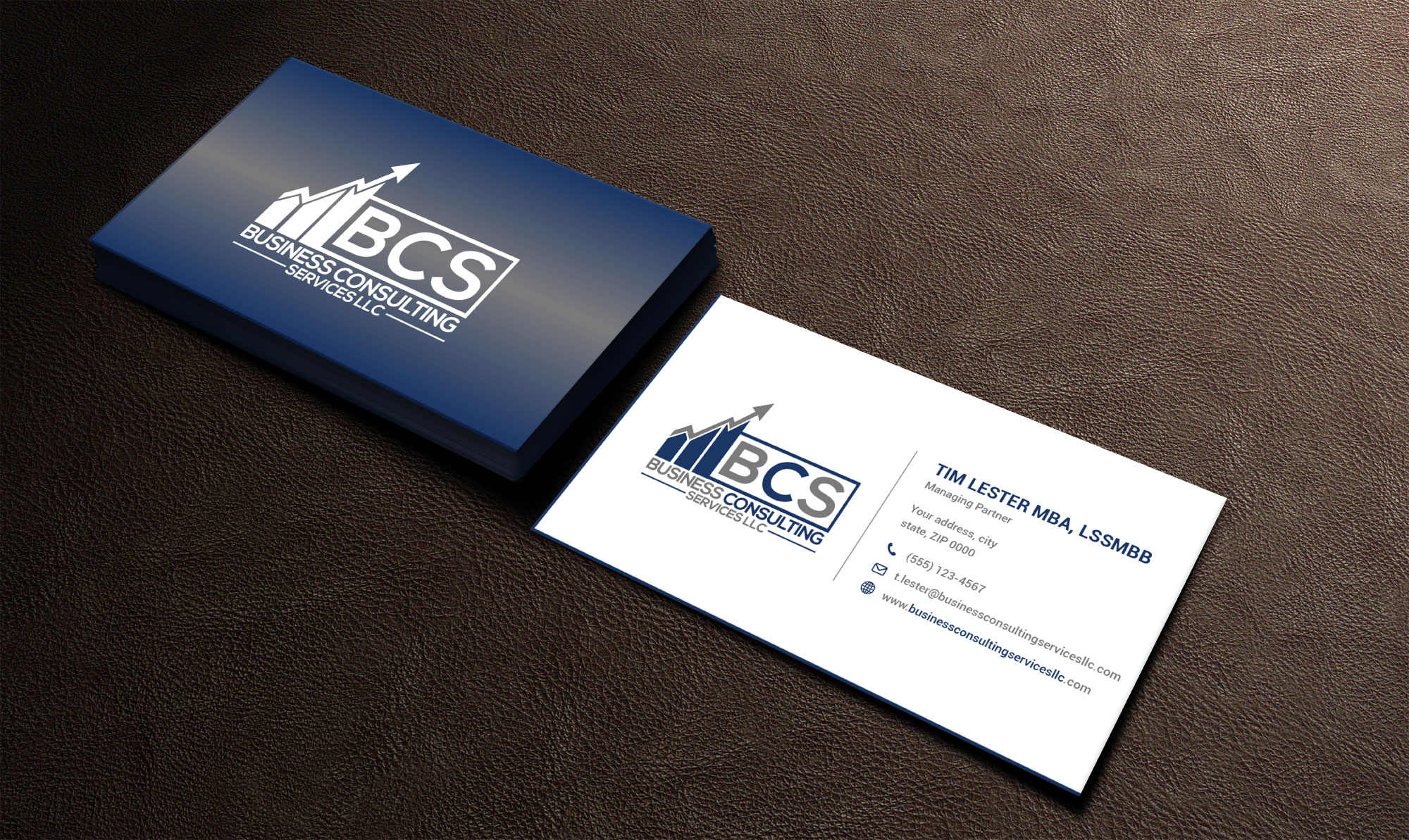 Business Card Design by Imagine design000 for Business Consulting Services LLC | Design #23824476