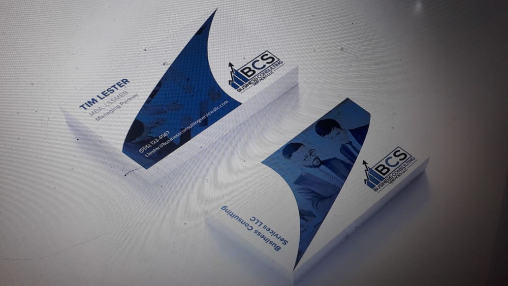 Visitenkarten-Design von Shumaila Kiran für Business Consulting Services LLC | Design #23849868