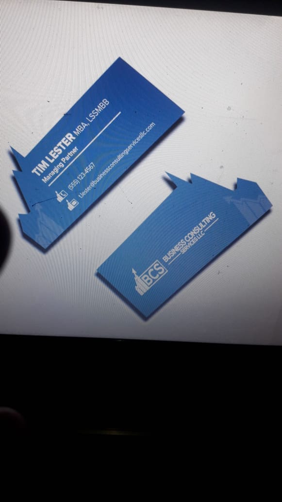 Business Card Design by Shumaila Kiran for Business Consulting Services LLC | Design #23849915