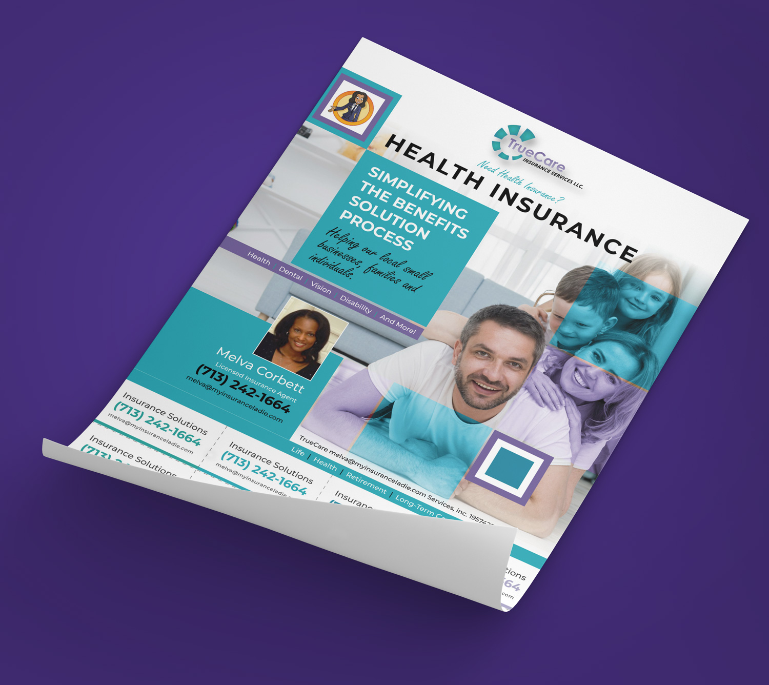 Flyer Design by Impressive Solutions for TrueCare Insurance Services LLC | Design #23805365