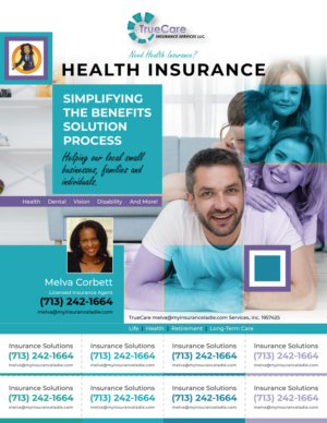 Flyer Design by Impressive Solutions for TrueCare Insurance Services LLC | Design: #23805366
