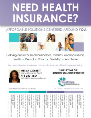 Flyer Design by Devon Henry Productions for TrueCare Insurance Services LLC | Design: #23803779