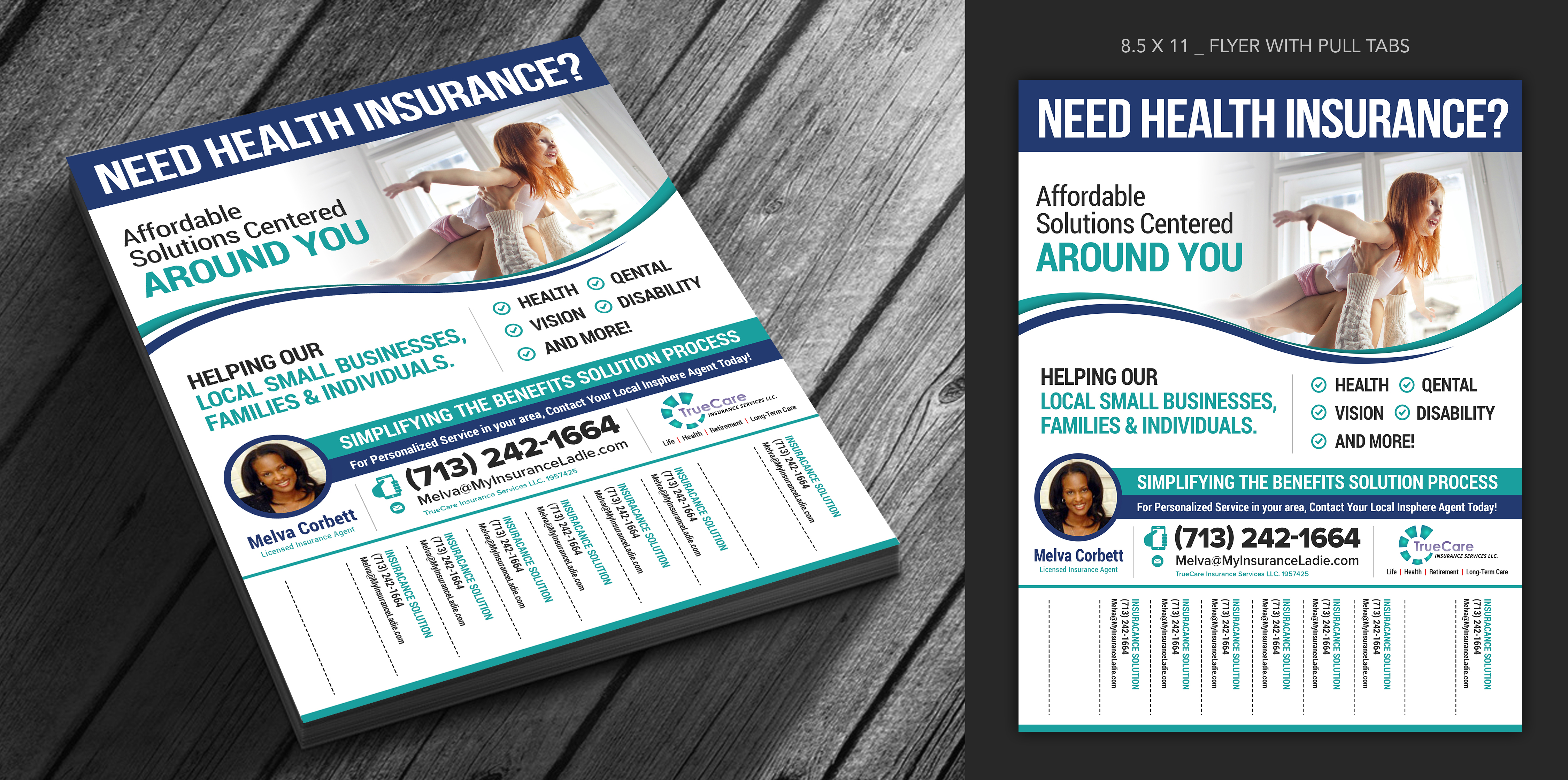 Flyer Design by ARTOGRAPHY for TrueCare Insurance Services LLC | Design #23825117
