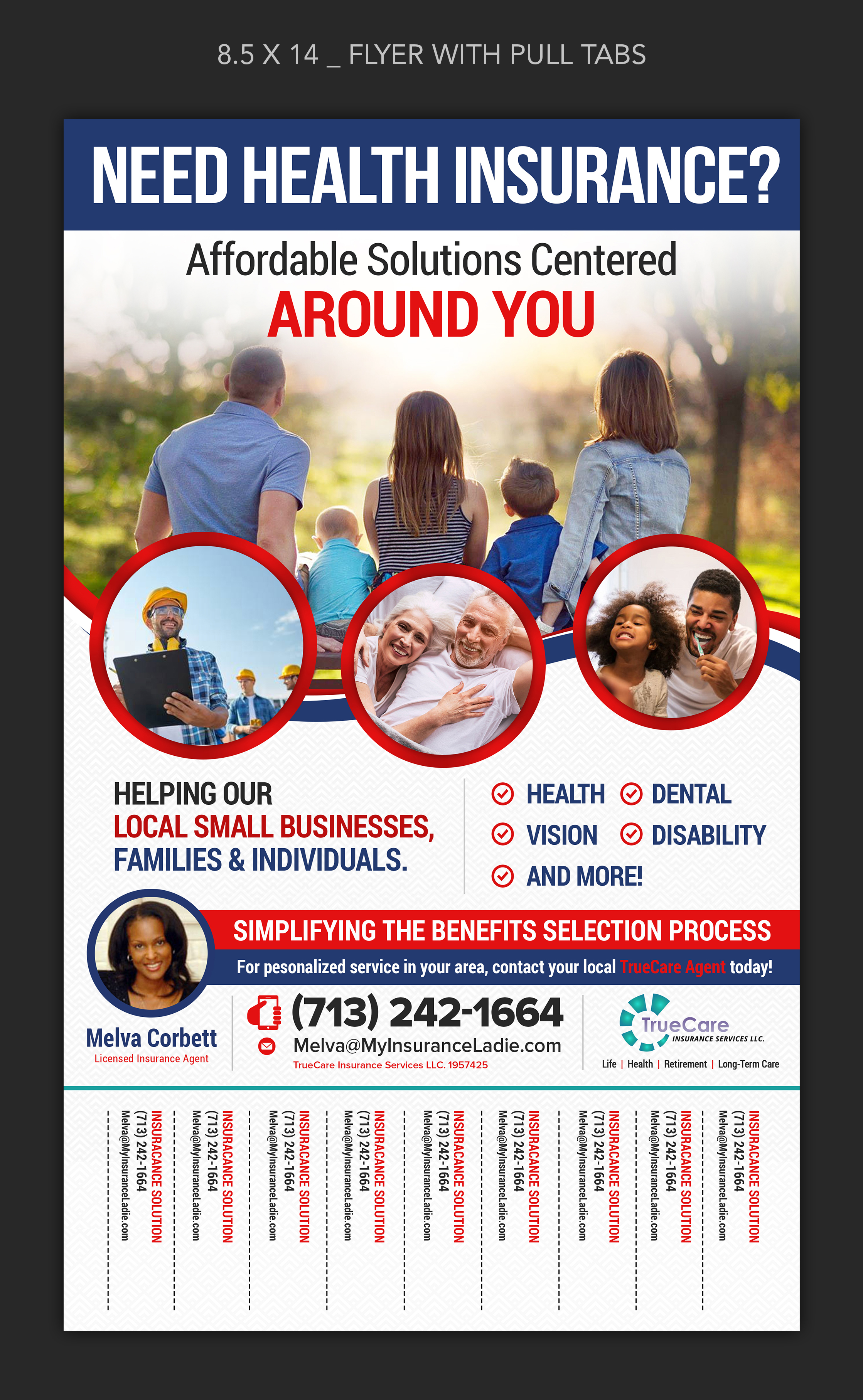 Flyer Design by ARTOGRAPHY for TrueCare Insurance Services LLC | Design #23993120