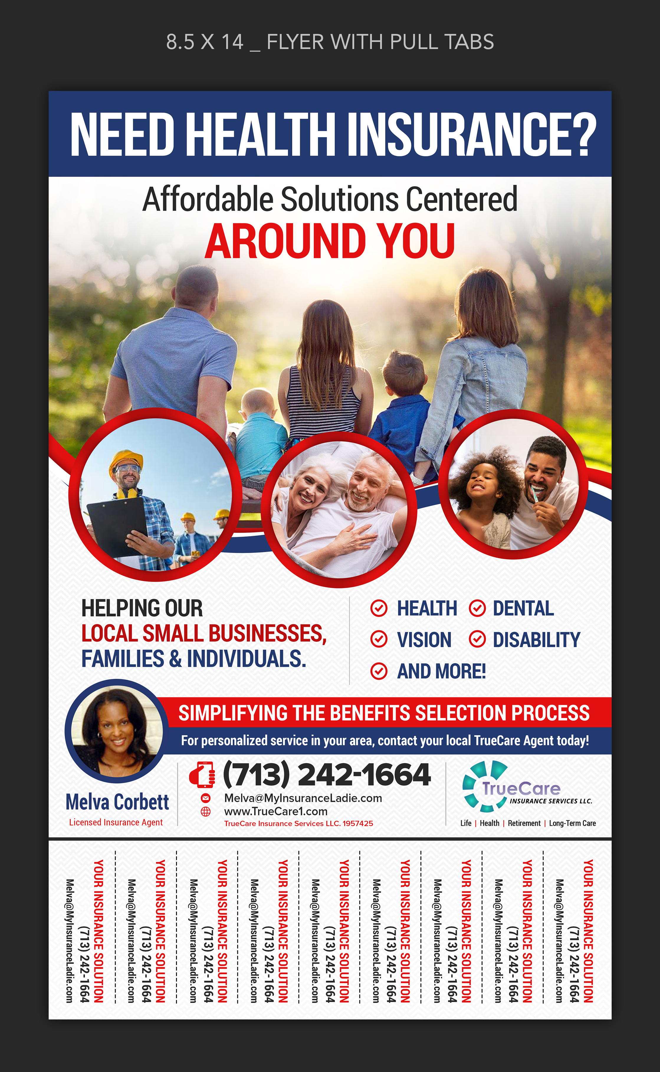 Flyer Design by ARTOGRAPHY for TrueCare Insurance Services LLC | Design #24083949