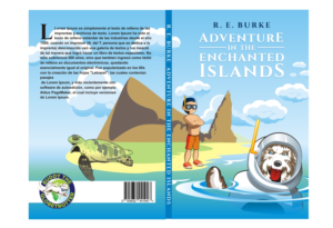 New book in Buddy the Globetrotter series needs cover for: Adventure in the Enchanted Islands | Diseño de portada de libro por juanjoseolivieri