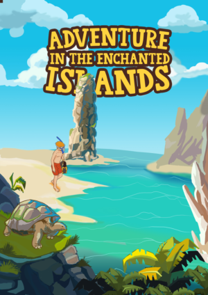 New book in Buddy the Globetrotter series needs cover for: Adventure in the Enchanted Islands | Diseño de portada de libro por Nublan Ameram