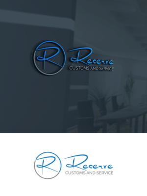 Reserve Customs and Service | Logo-Design von Jeena Designs