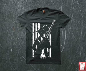 Distressed vintage patriotic design for tshirt.  | Diseño de Camiseta por Taho Design