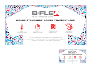 Diseño Gráfico por MY Chiw para B-Flex America | Diseño: #23813629