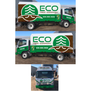 Arborist chip truck vehicle wrap / graphics | Car Wrap Design by Yoga Tri