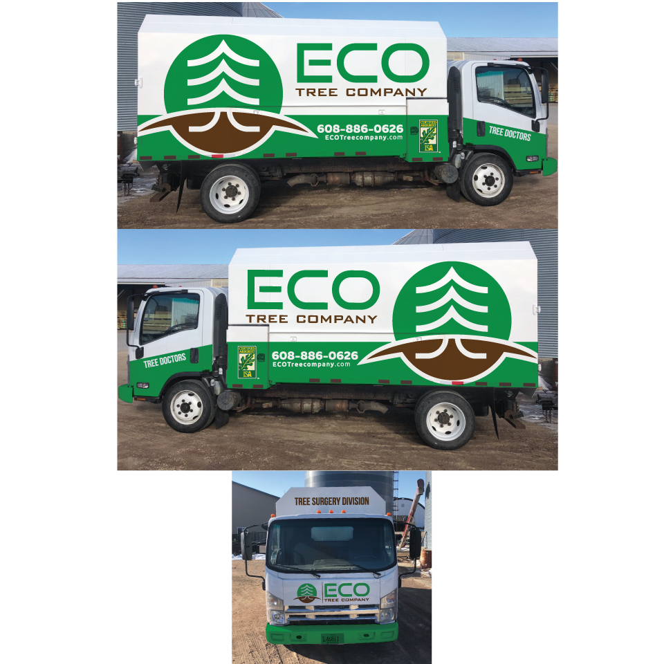 Car Wrap Design by Yoga Tri for ECO Tree Company | Design #23944848