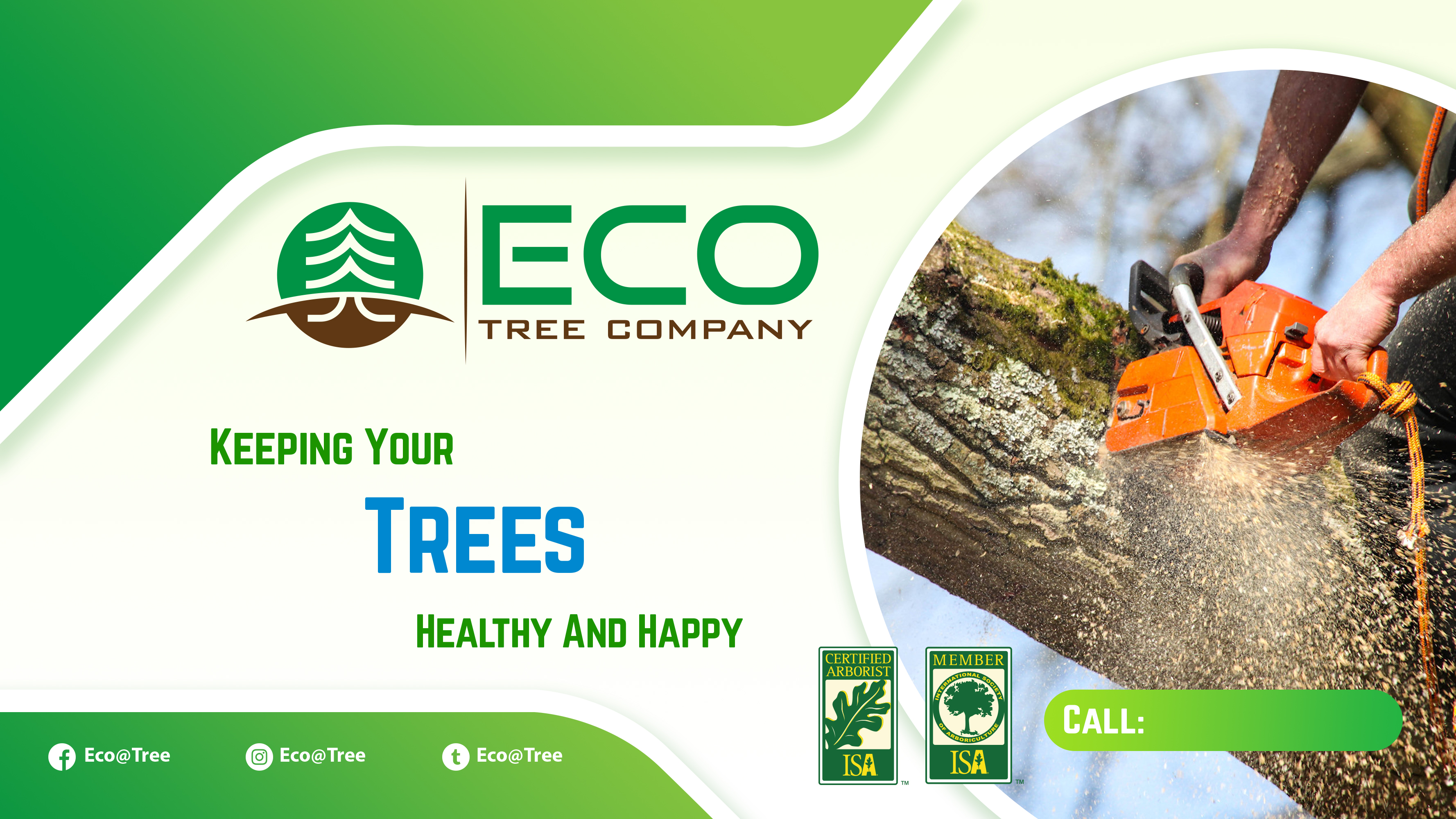 Diseño de Rotulación de Vehículo por enjoycreativeco para ECO Tree Company | Diseño #23833865