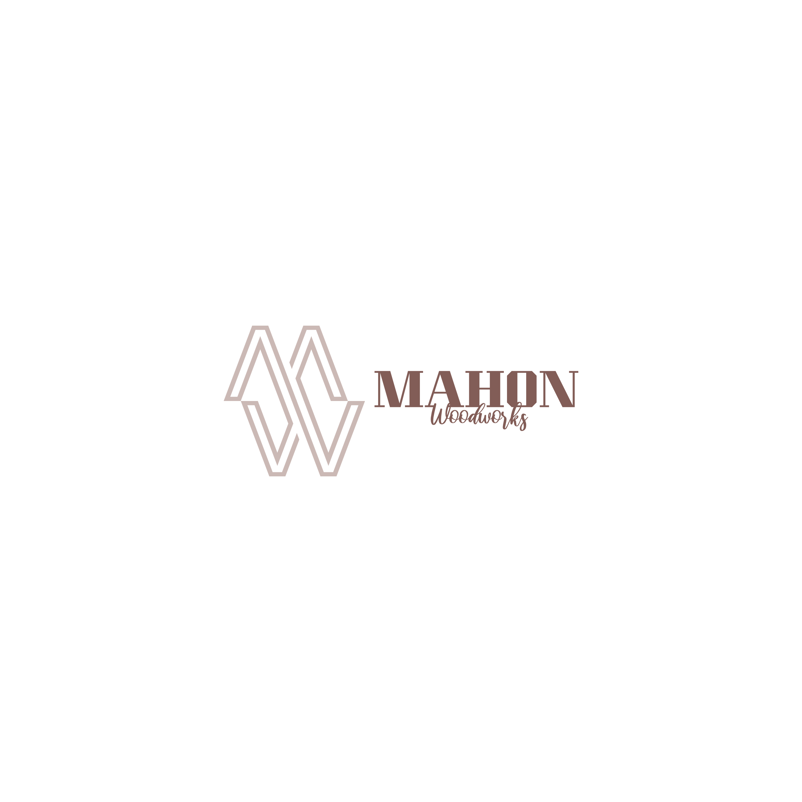 Logo Design by Bruce Cowie for Mahon Woodworks | Design #23805338