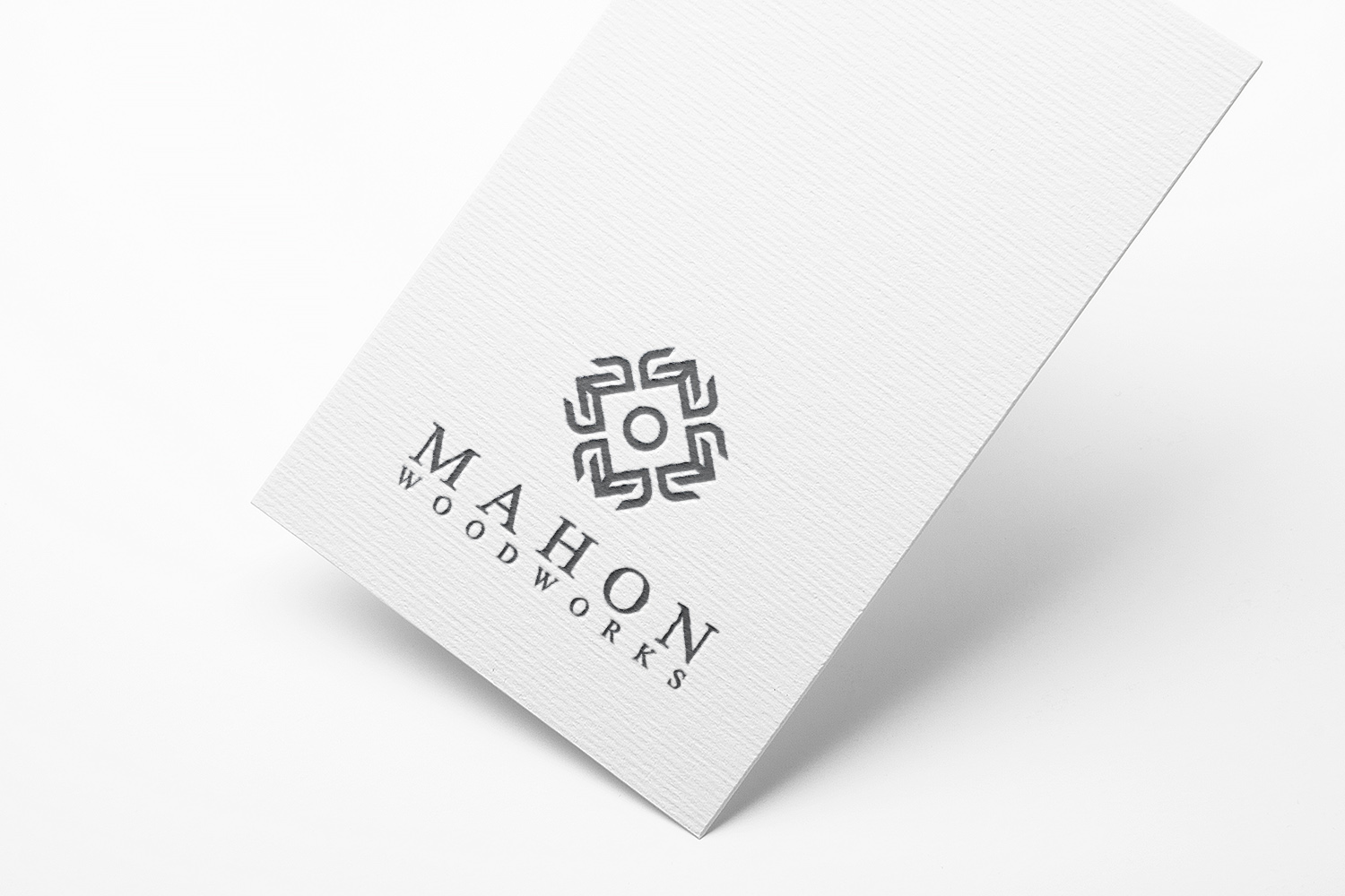 Logo Design by 4tech services for Mahon Woodworks | Design #23808396