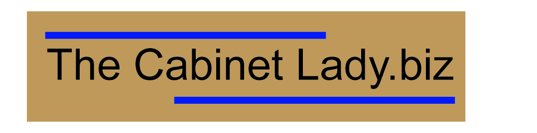 Logo Design by matchincolorgurl08 for The Cabinet Lady / EHR Consulting Inc. | Design #3027167