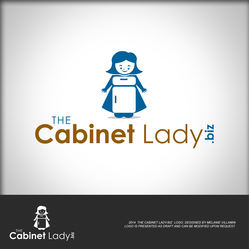 Logo Design by mvillamin for The Cabinet Lady / EHR Consulting Inc. | Design #3039866