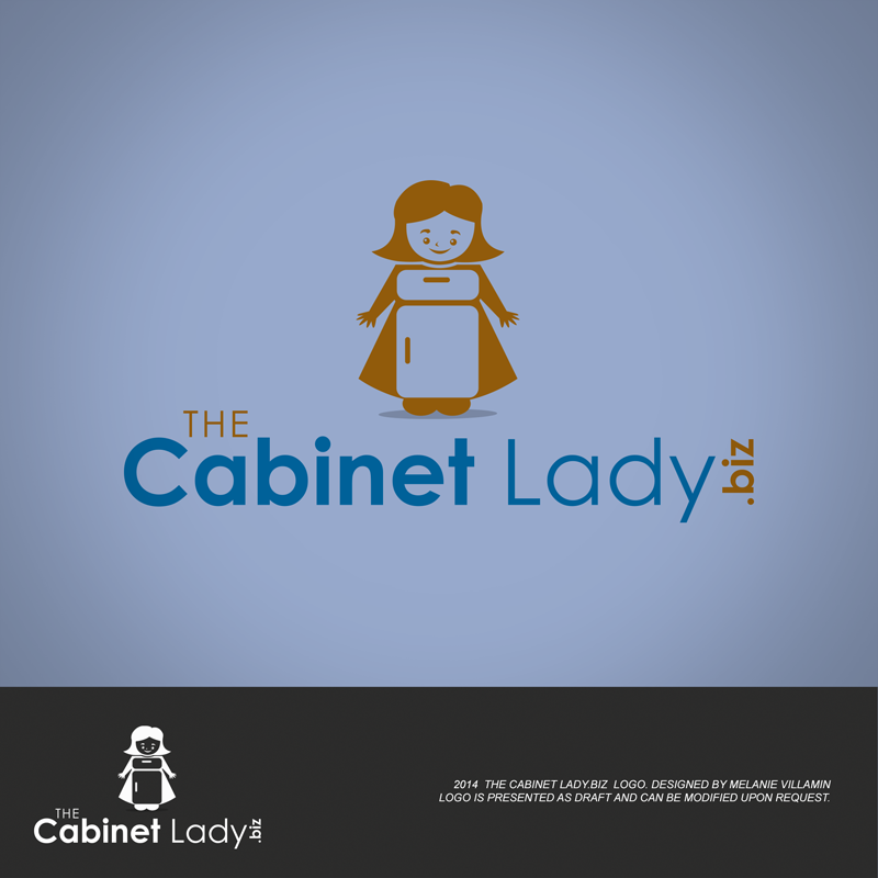 Logo Design by mvillamin for The Cabinet Lady / EHR Consulting Inc. | Design #3039893