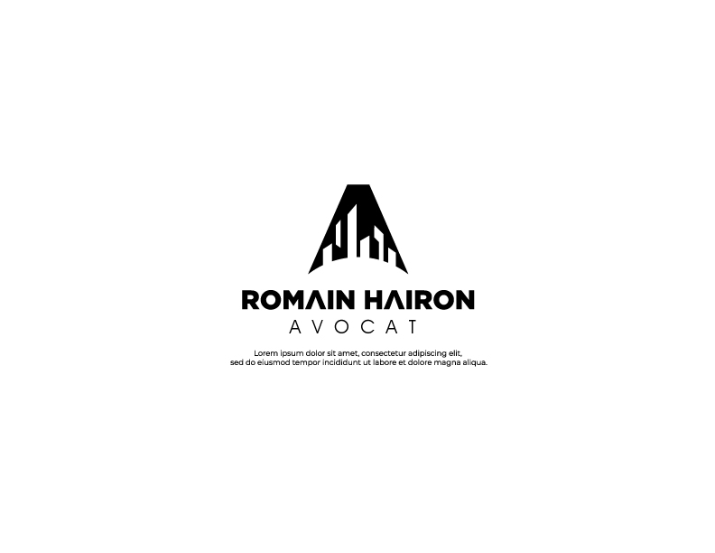 Diseño de Logo por Senpachie para cabinet d'avocat HAIRON | Diseño #23813457