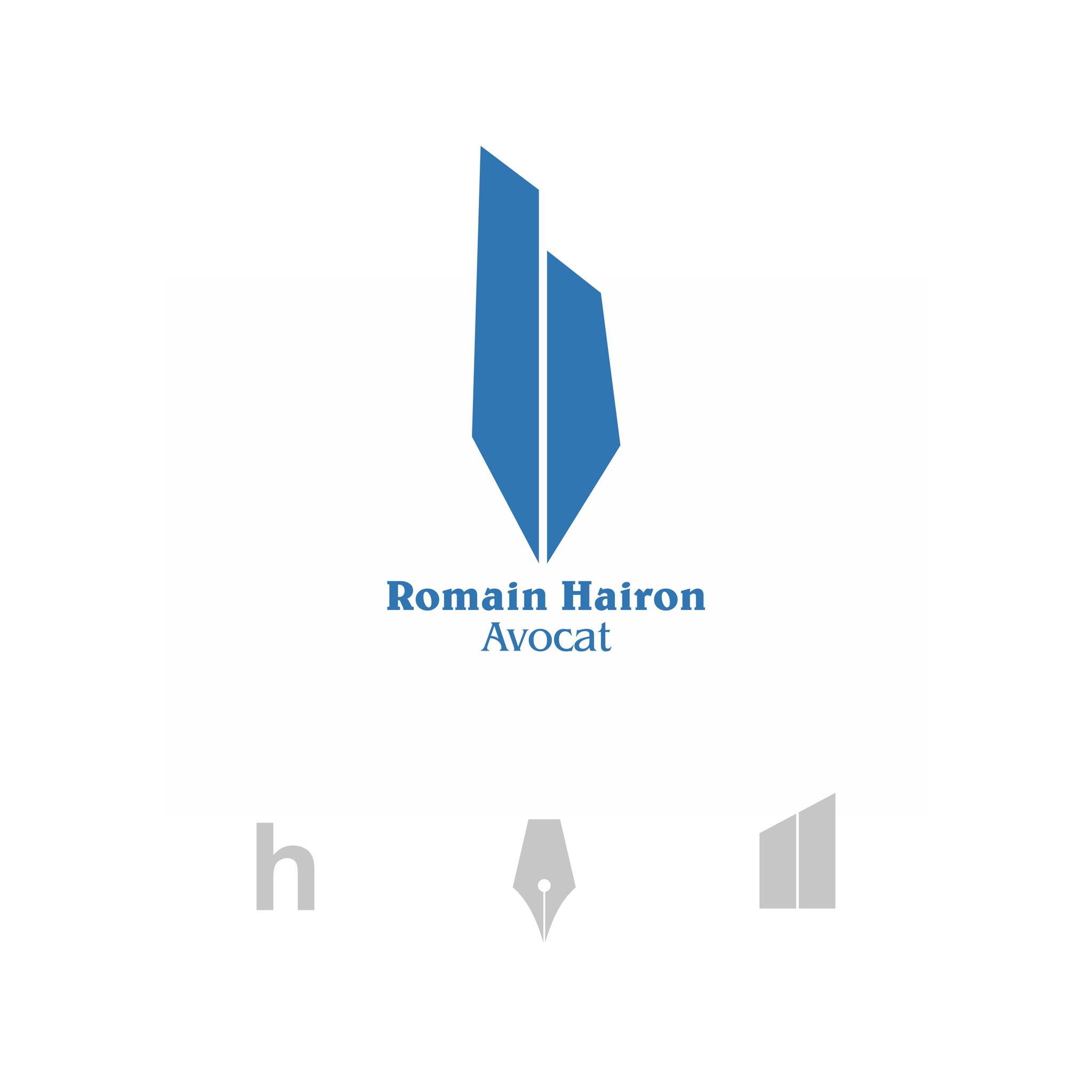 Logo-Design von Omee für cabinet d'avocat HAIRON | Design #23833621