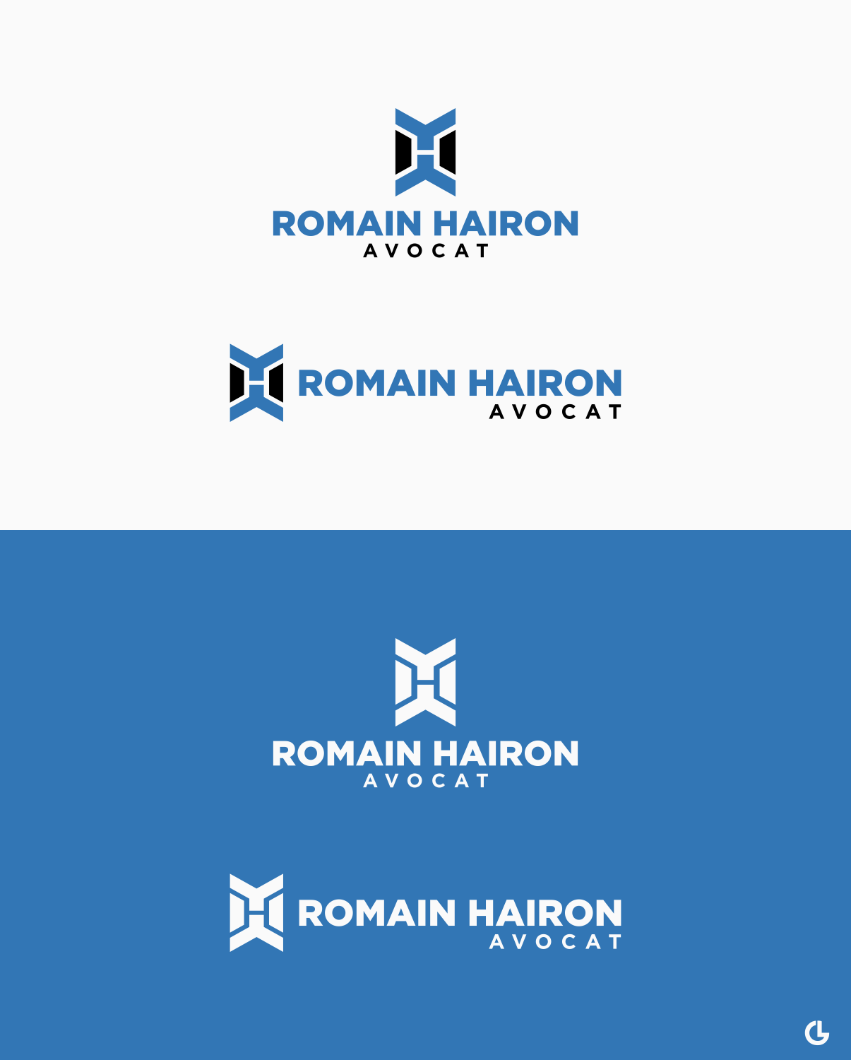 Diseño de Logo por R!CKY para cabinet d'avocat HAIRON | Diseño #23830373