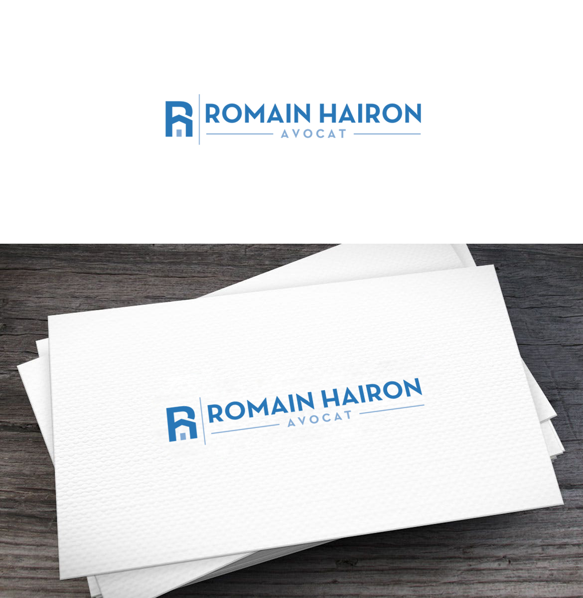 Diseño de Logo por ArtCrowd™ para cabinet d'avocat HAIRON | Diseño #23826158