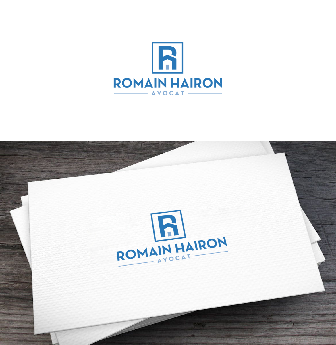 Diseño de Logo por ArtCrowd™ para cabinet d'avocat HAIRON | Diseño #23826162