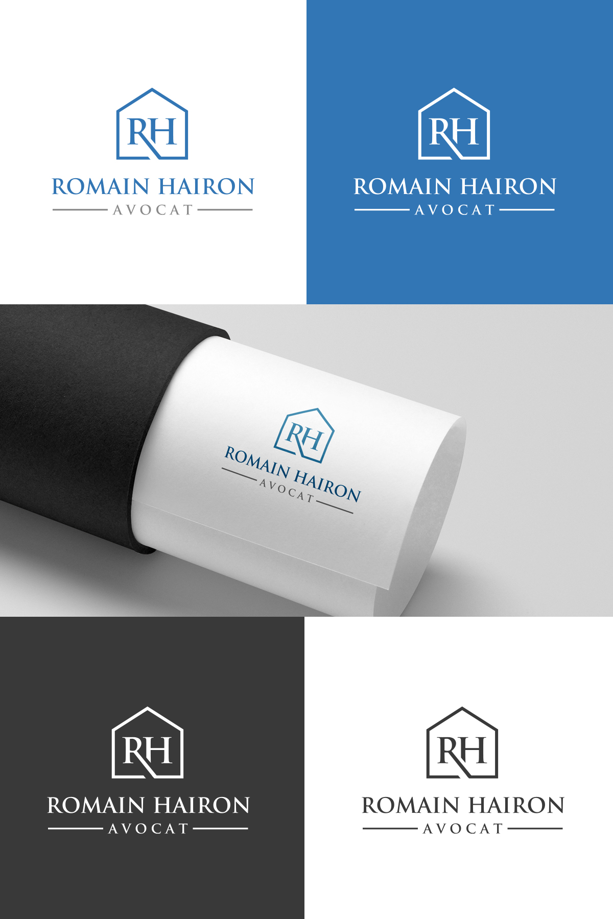 Diseño de Logo por Elisa Davis para cabinet d'avocat HAIRON | Diseño #23816993