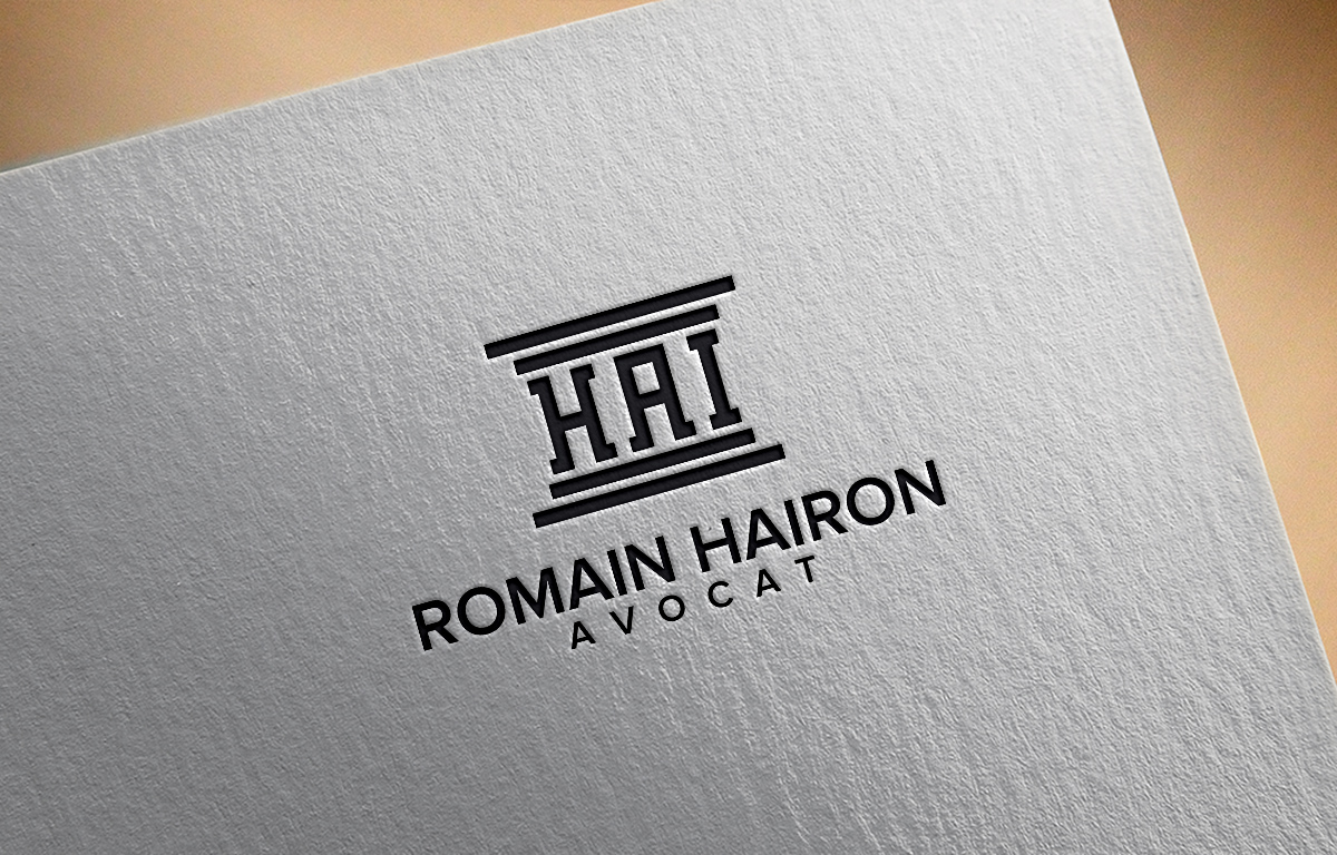 Diseño de Logo por 4tech services para cabinet d'avocat HAIRON | Diseño #23809836