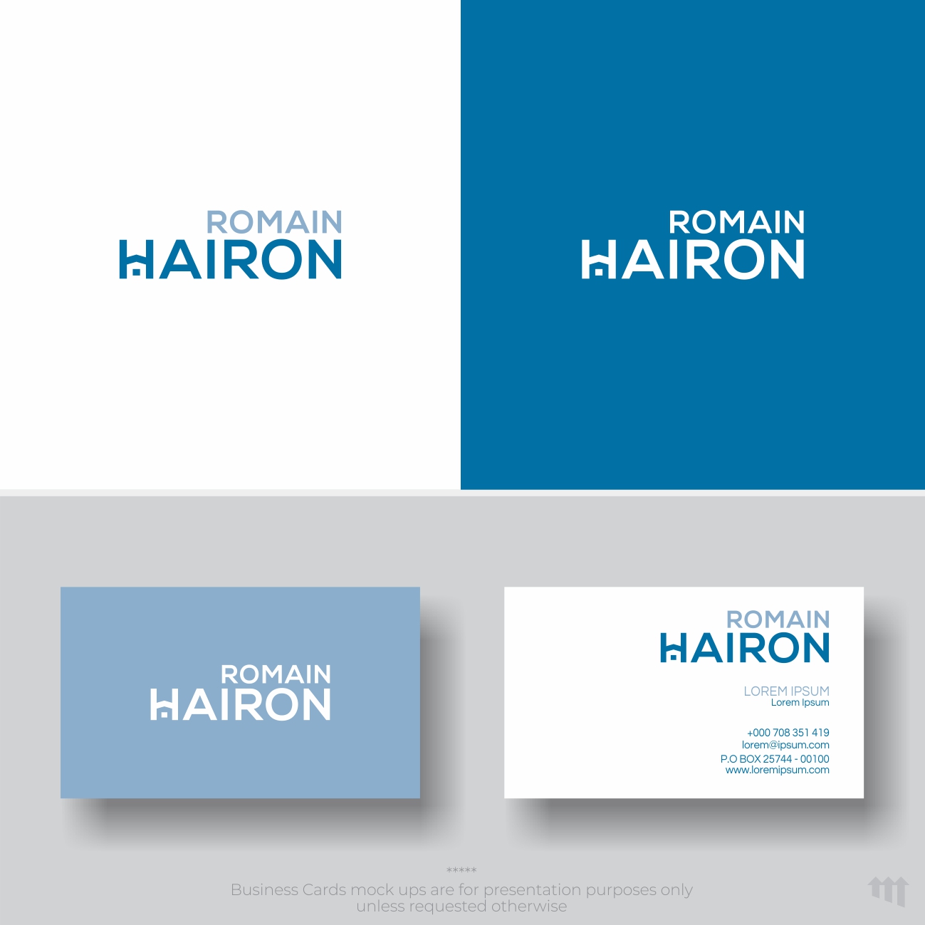 Logo-Design von MBARO für cabinet d'avocat HAIRON | Design #23851851