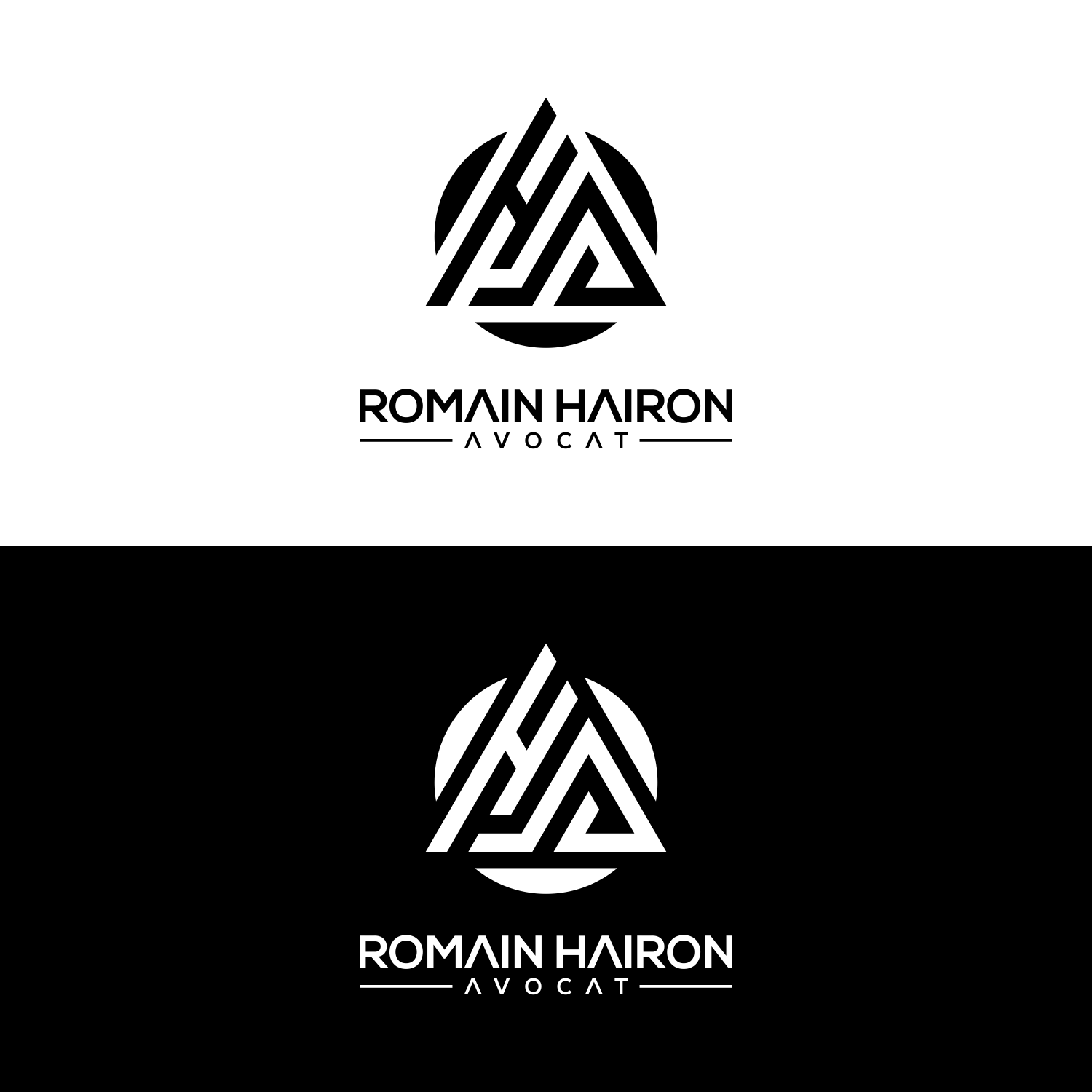 Logo-Design von galang1996 2 für cabinet d'avocat HAIRON | Design #23814190