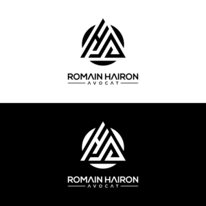 Logo Design by galang1996 2 for cabinet d'avocat HAIRON | Design: #23814190