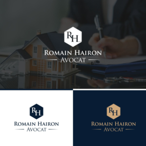 Logo-Design von 2662 DESIGN für cabinet d'avocat HAIRON | Design: #23812989