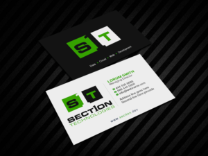 Design de Carte de Visite par Creations Box 2015 pour Section 1 Technologies | Design : #23878241