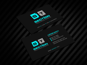 Business Card Design by Creations Box 2015 for Section 1 Technologies | Design: #23878244