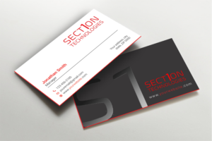 Business Card Design by LAXMI DESIGNHUB for Section 1 Technologies | Design: #23820083