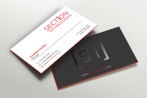 Business Card Design by LAXMI DESIGNHUB for Section 1 Technologies | Design: #23820085